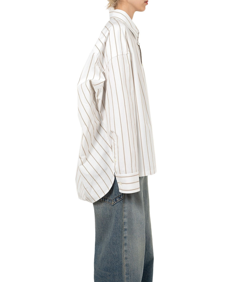 LEON Embroidery Stripe Shirt 7