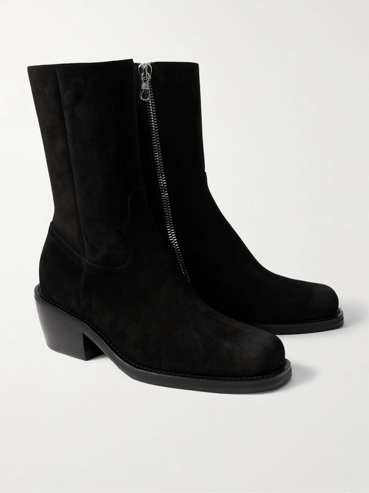 Suede Boots - 4