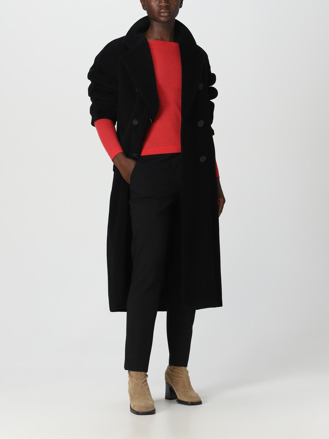 Max Mara Pants Woman Black - 2
