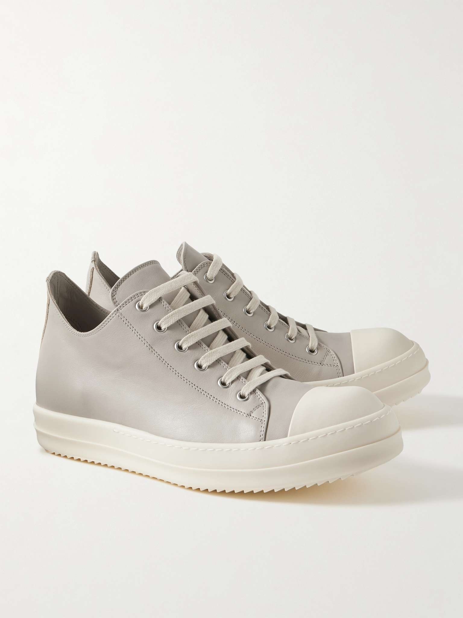 Leather Sneakers - 4