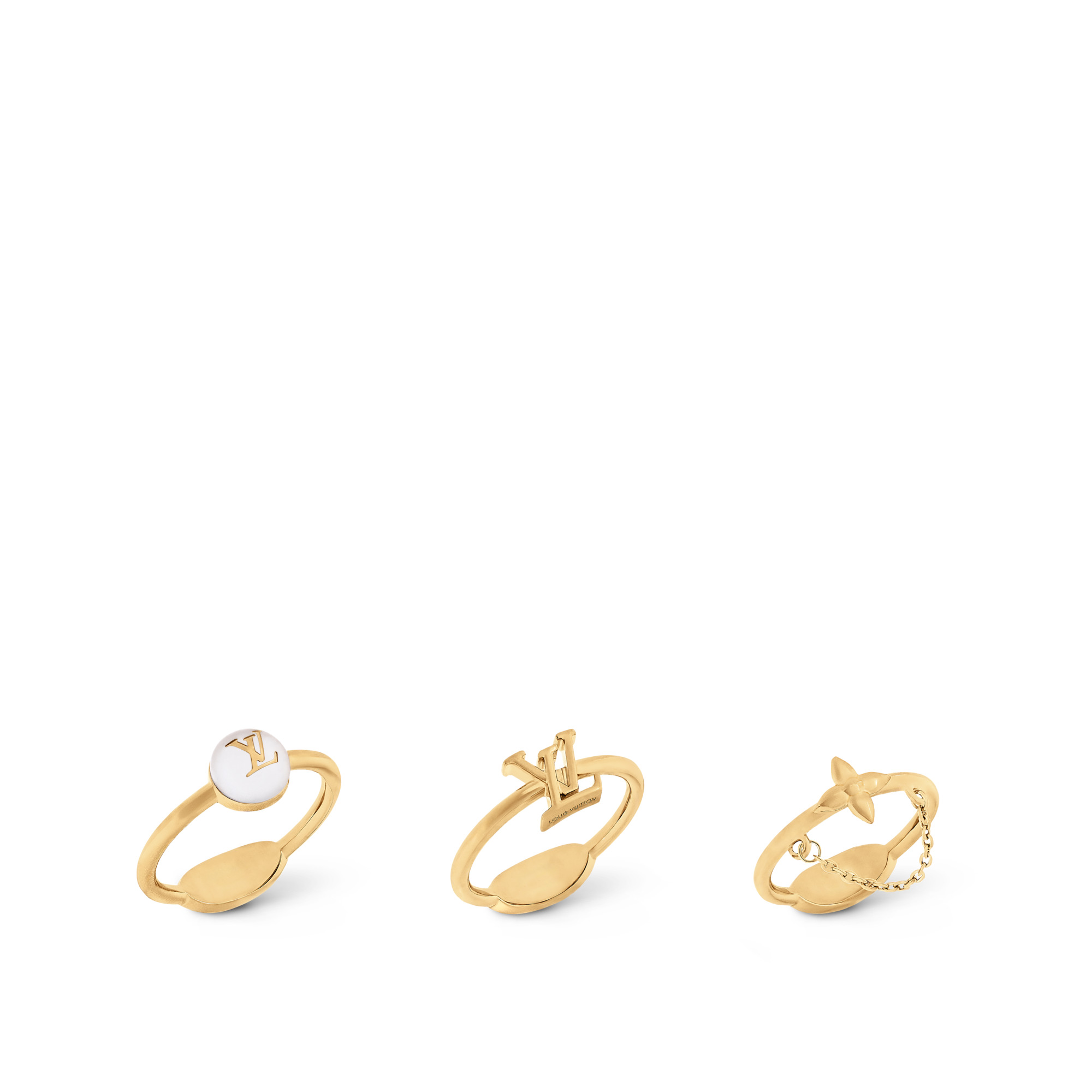 Blooming Pearls Ring Set - 2