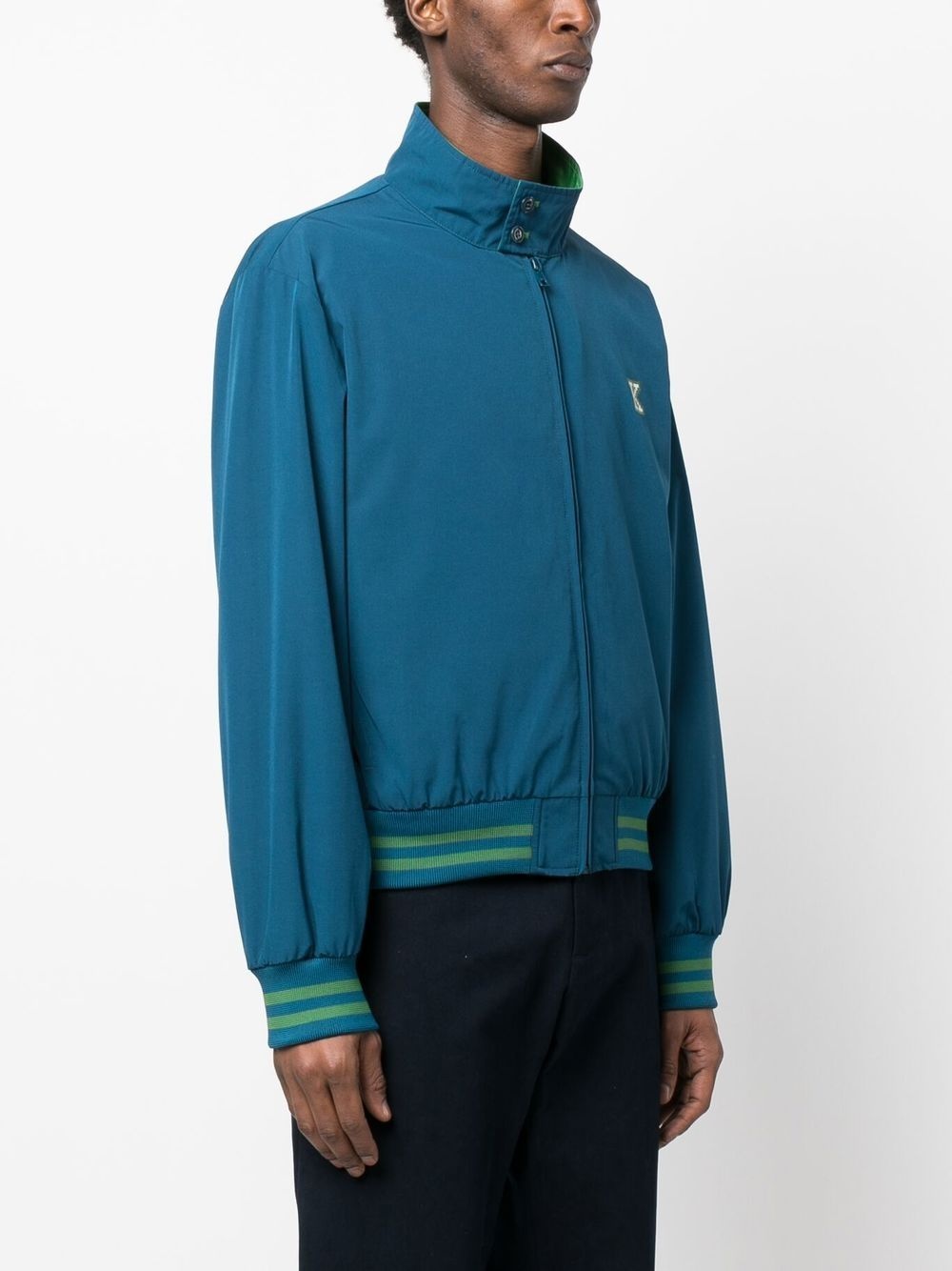 graphic logo-print track jacket - 4