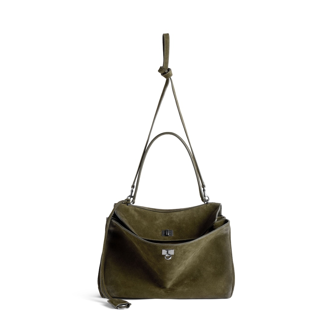 Women's Rodeo Handbag Medium in Khaki - 4