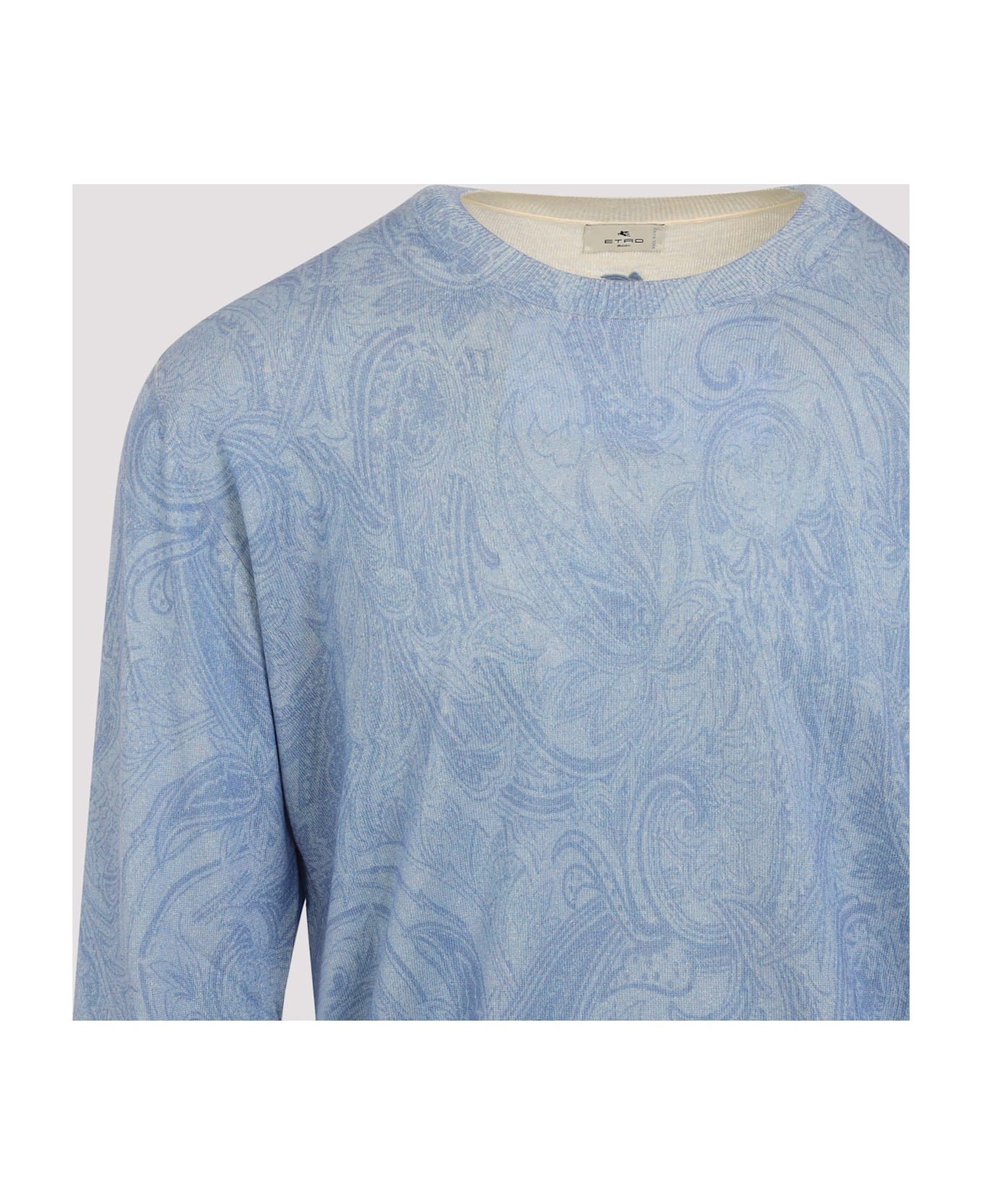 Knitted C-neck Pullover - 5