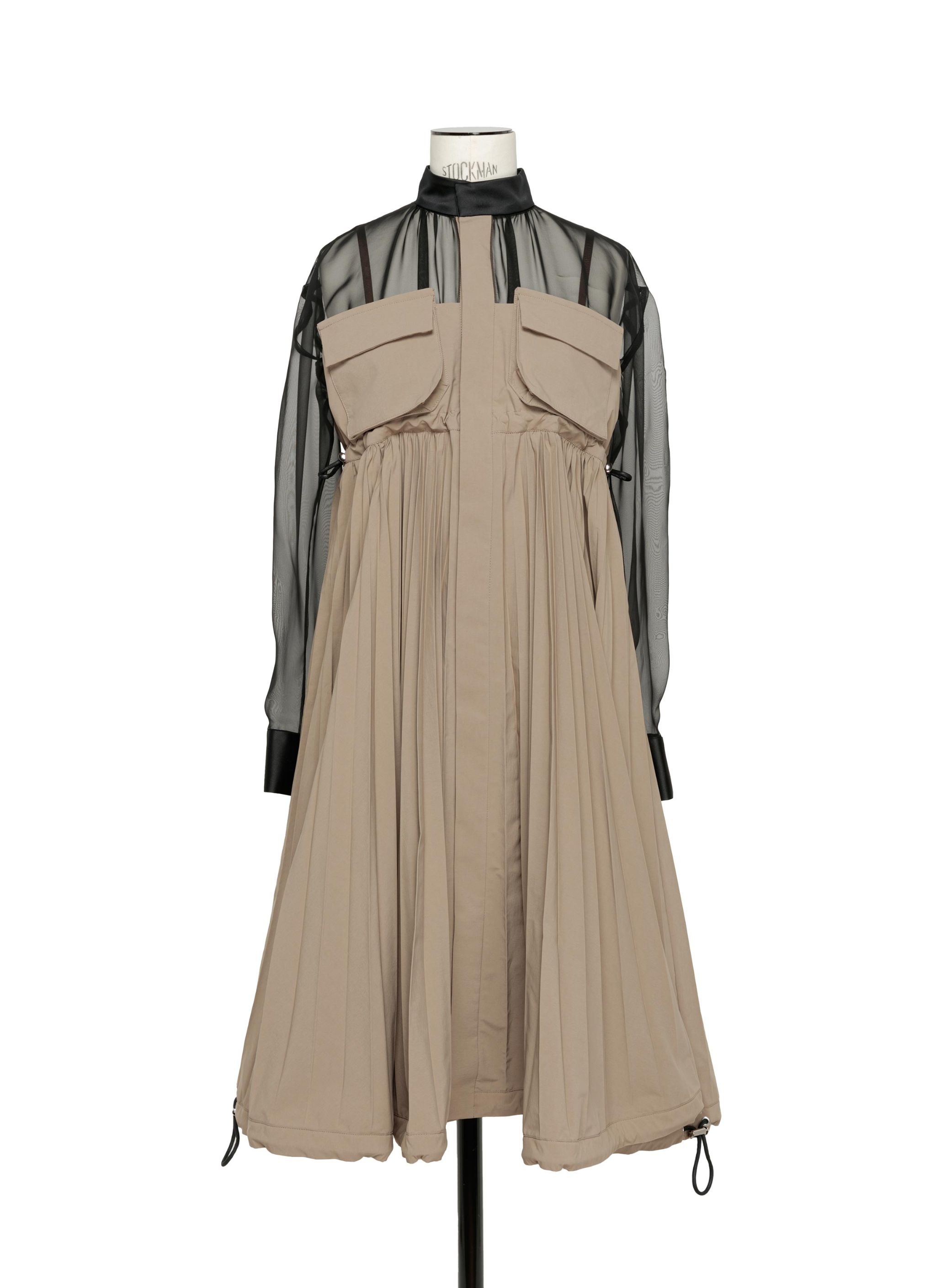 Matte Taffeta Dress - 1