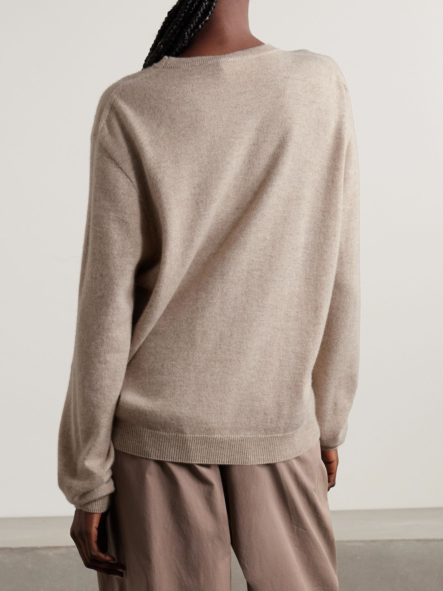 Kisaora cashmere sweater Beige - 3