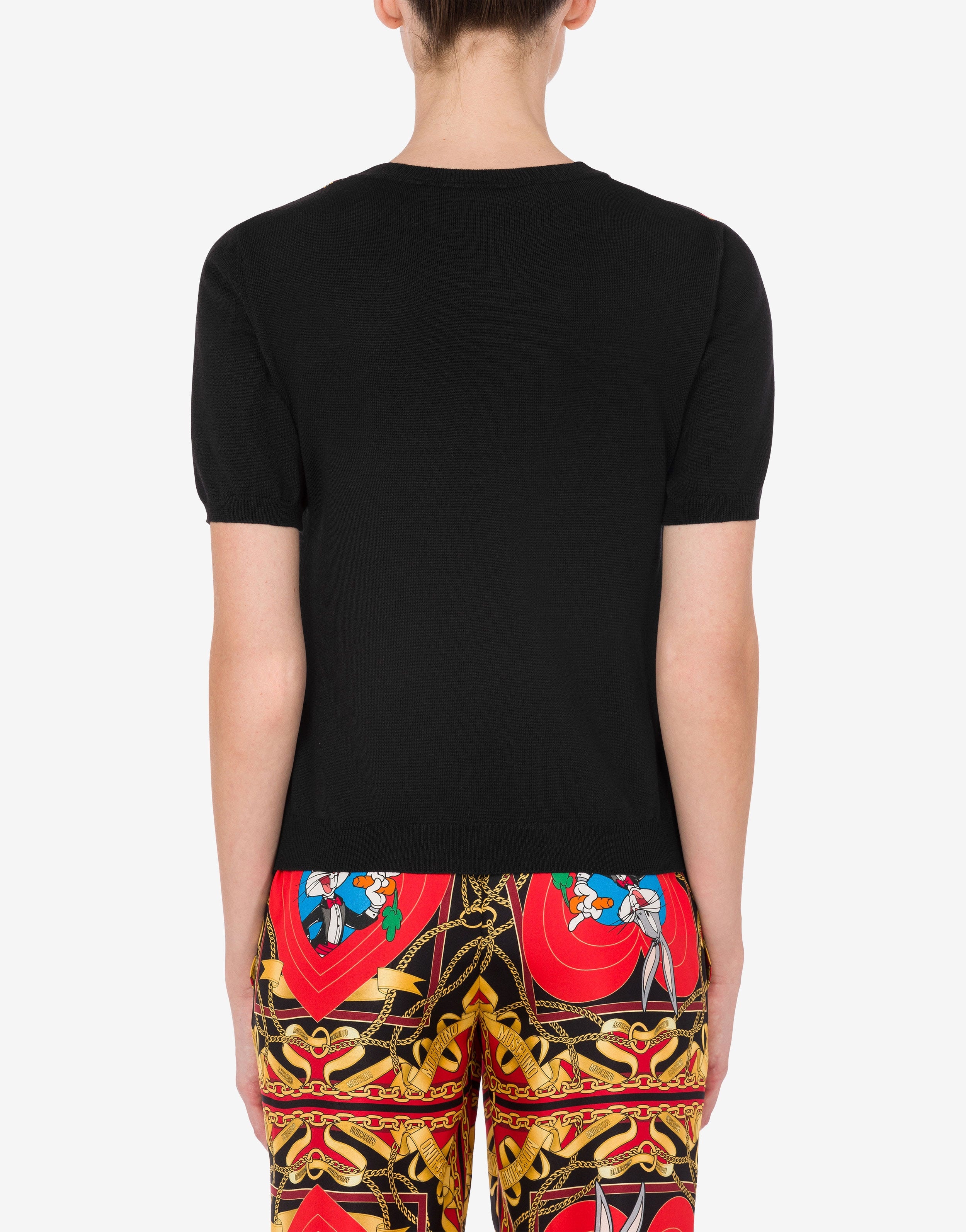 CHINESE NEW YEAR WOOL AND TWILL TOP - 3