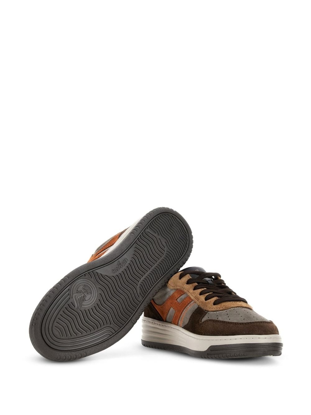 H630 panelled low-top sneakers - 4
