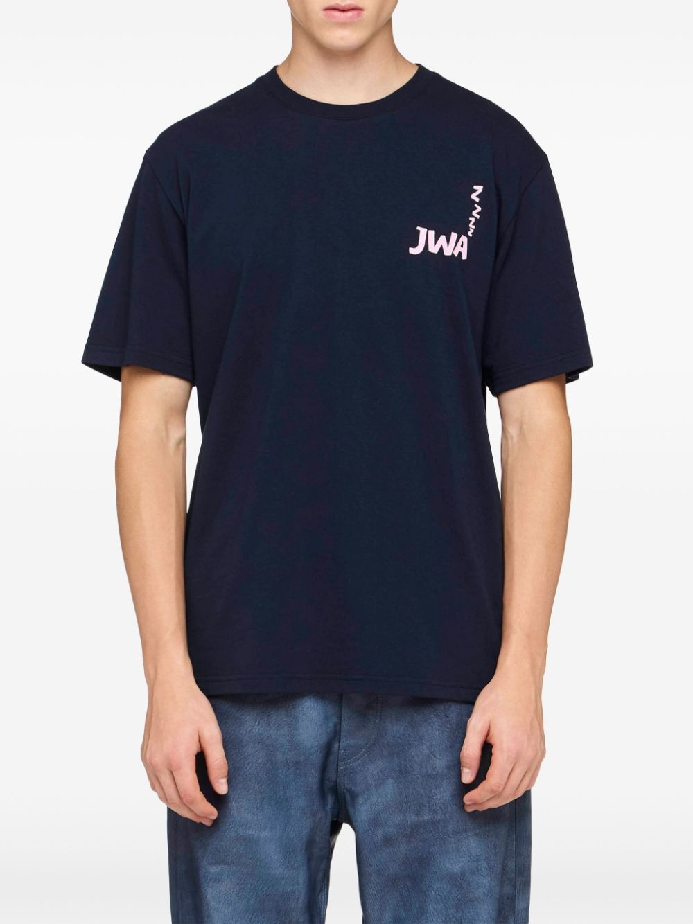 JWA slogan-print T-shirt - 3