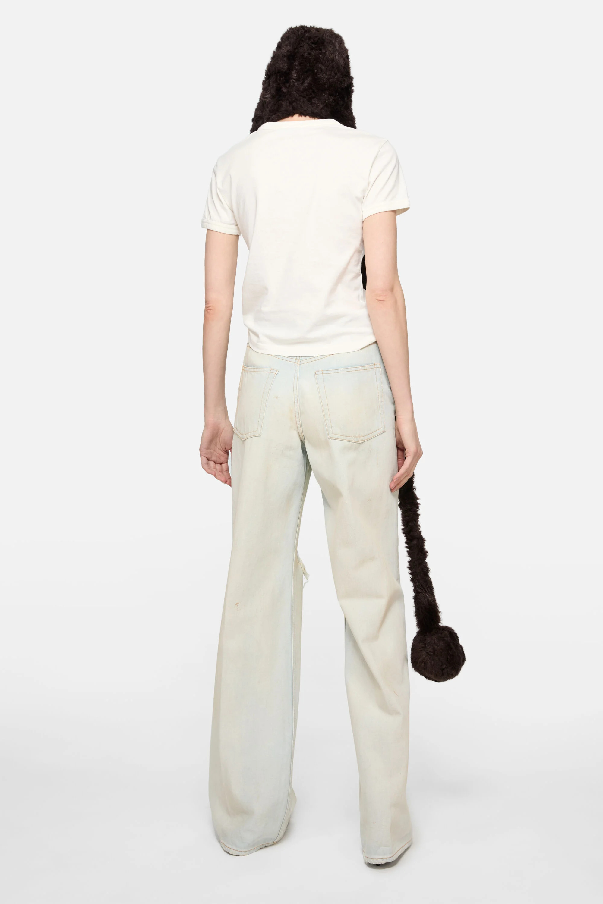 Logo t-shirt - fitted fit - Cold white - 3