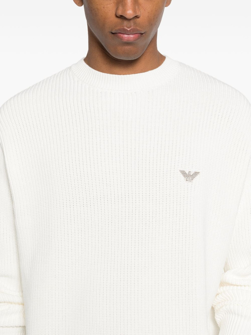 logo-patch sweater 5