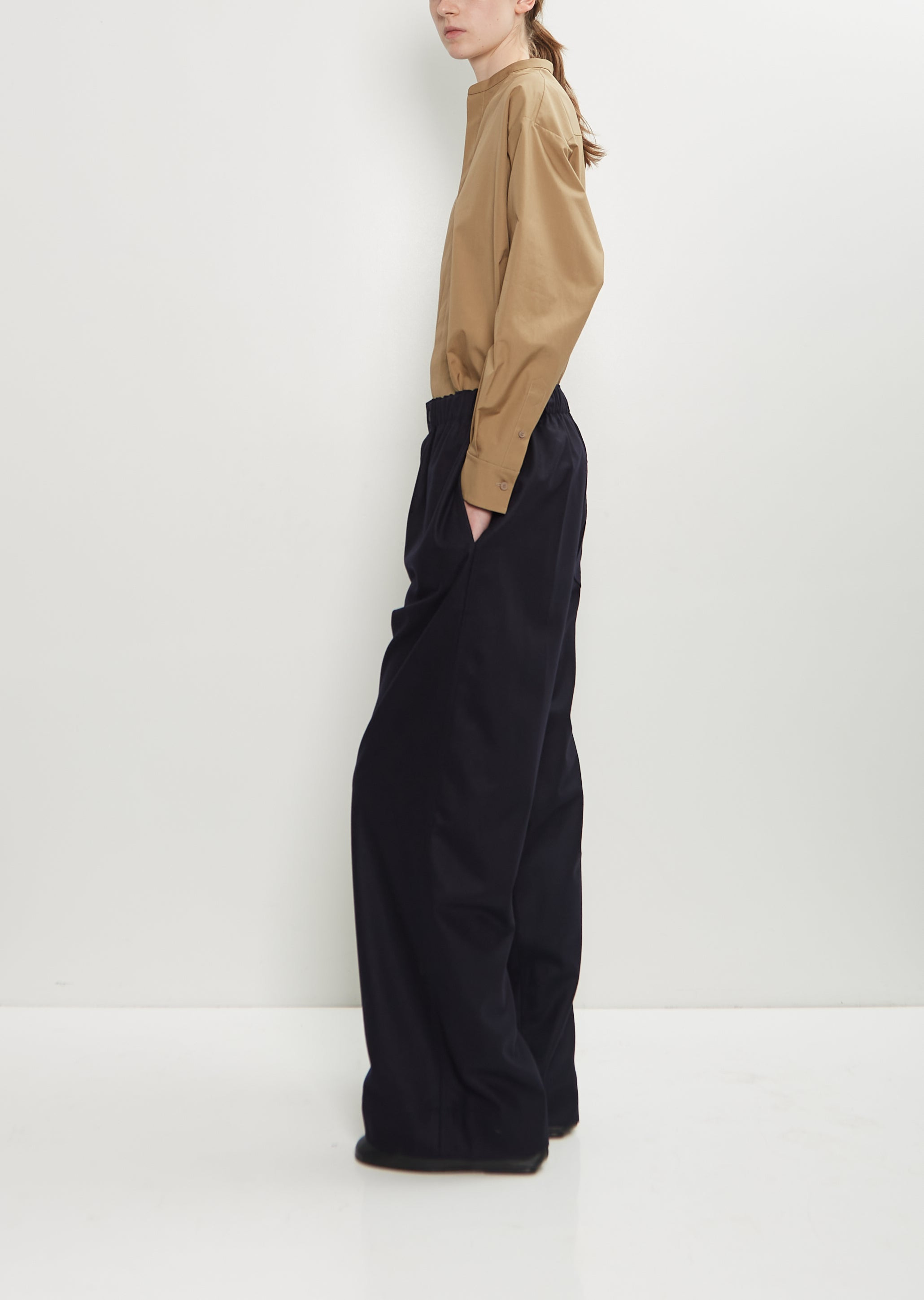 Wool Pull-On Trouser - 2