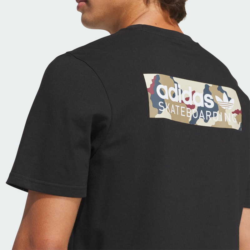 SKATEBOARDING CAMO LOGO TEE 9
