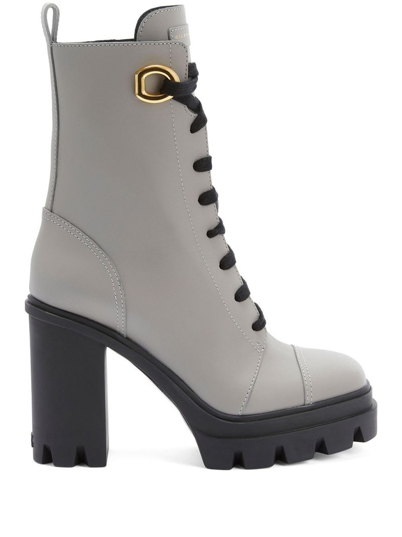 Cubalibre 110mm lace-up ankle boots 1