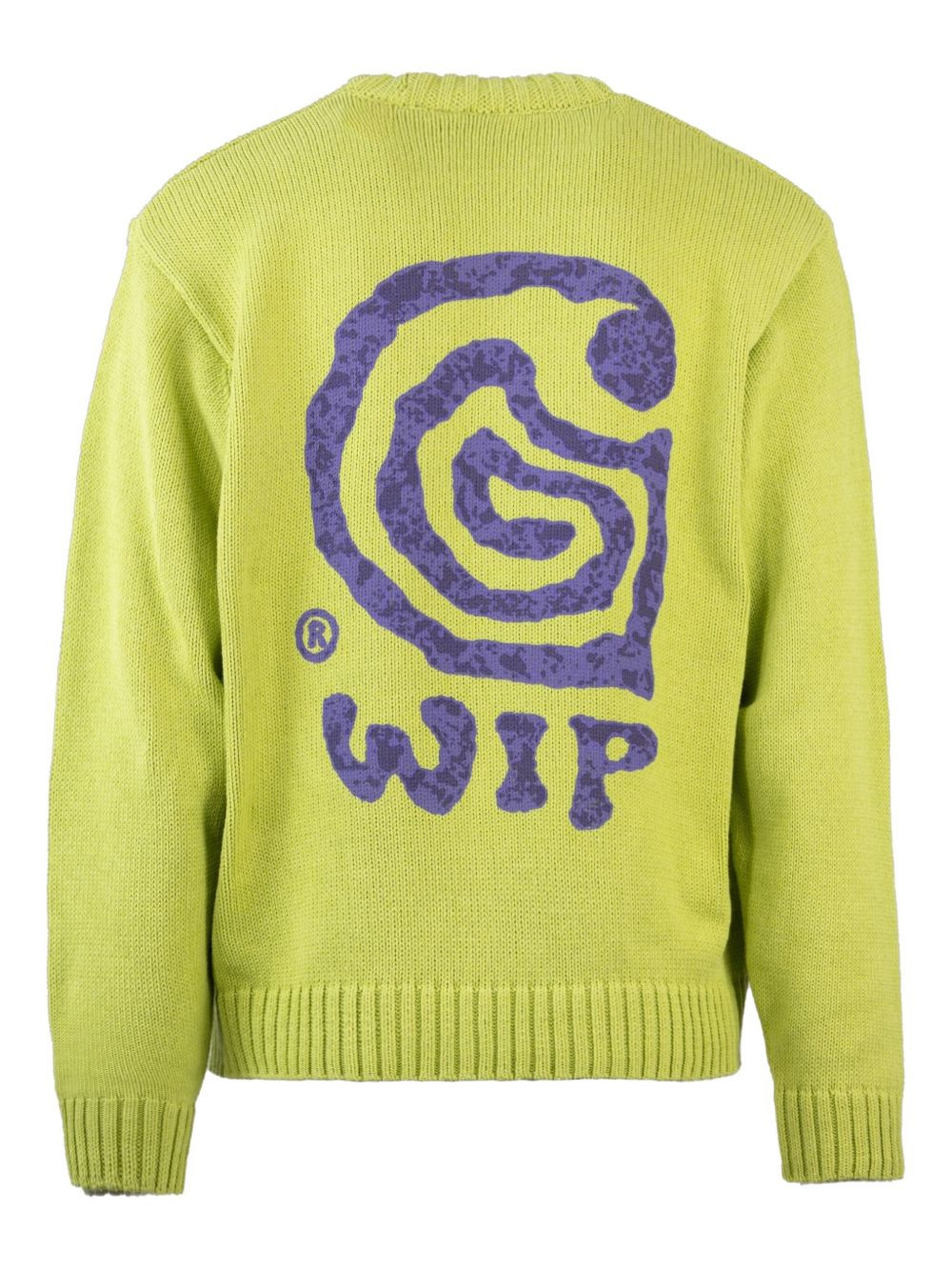 Helix logo-print sweater - 2