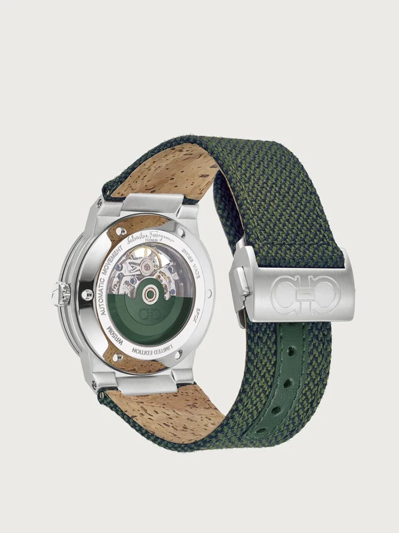 FERRAGAMO F-80 SKELETON WATCH outlook