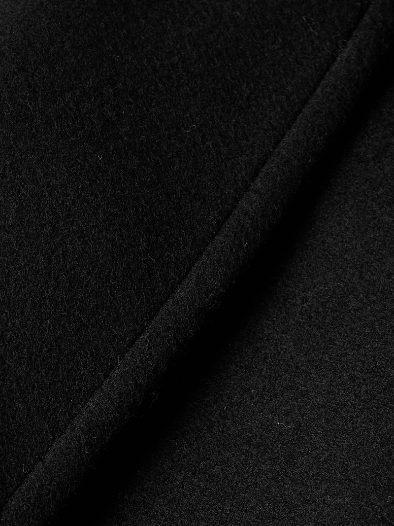 Leara Double-breasted Cropped Wool-blend Felt Jacket 5