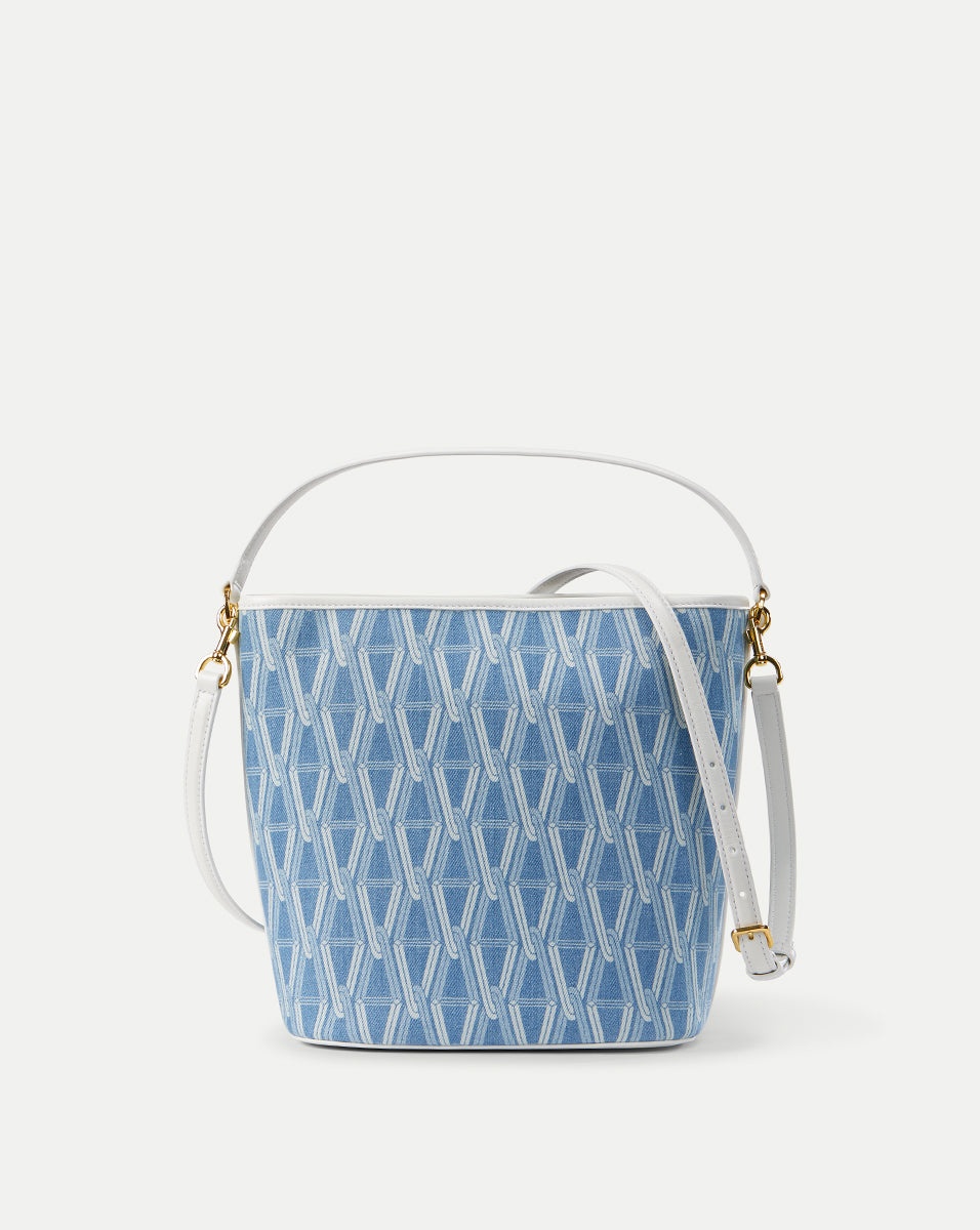 LARGE V-LINK BUCKET BAG - 1