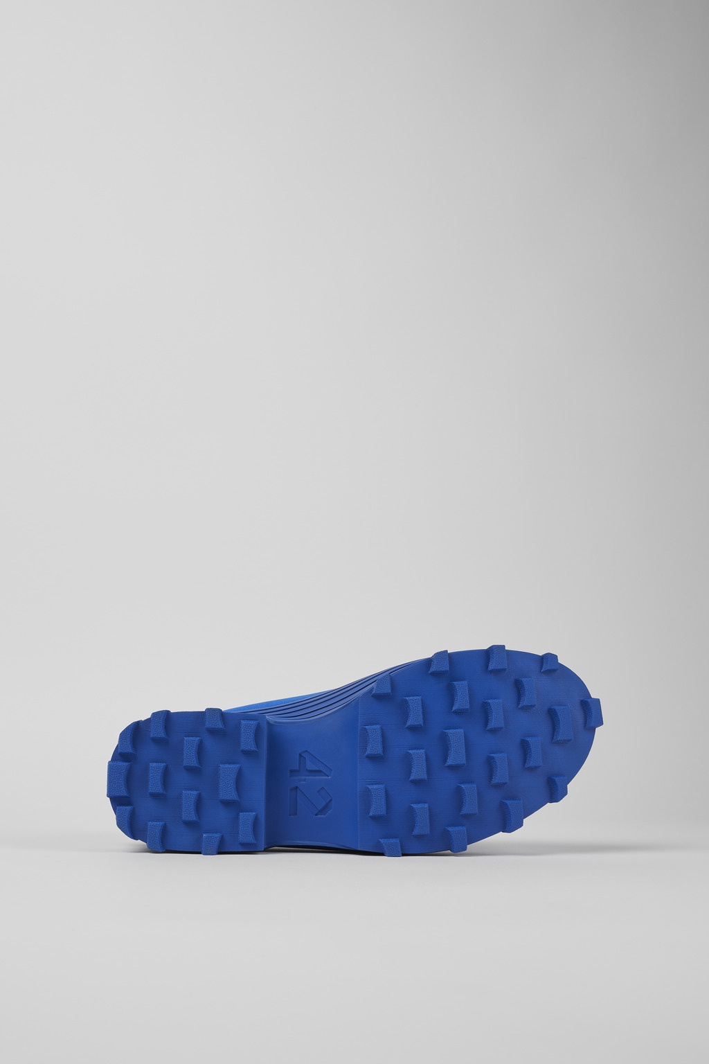 Blue Textile Medium Boot - 5