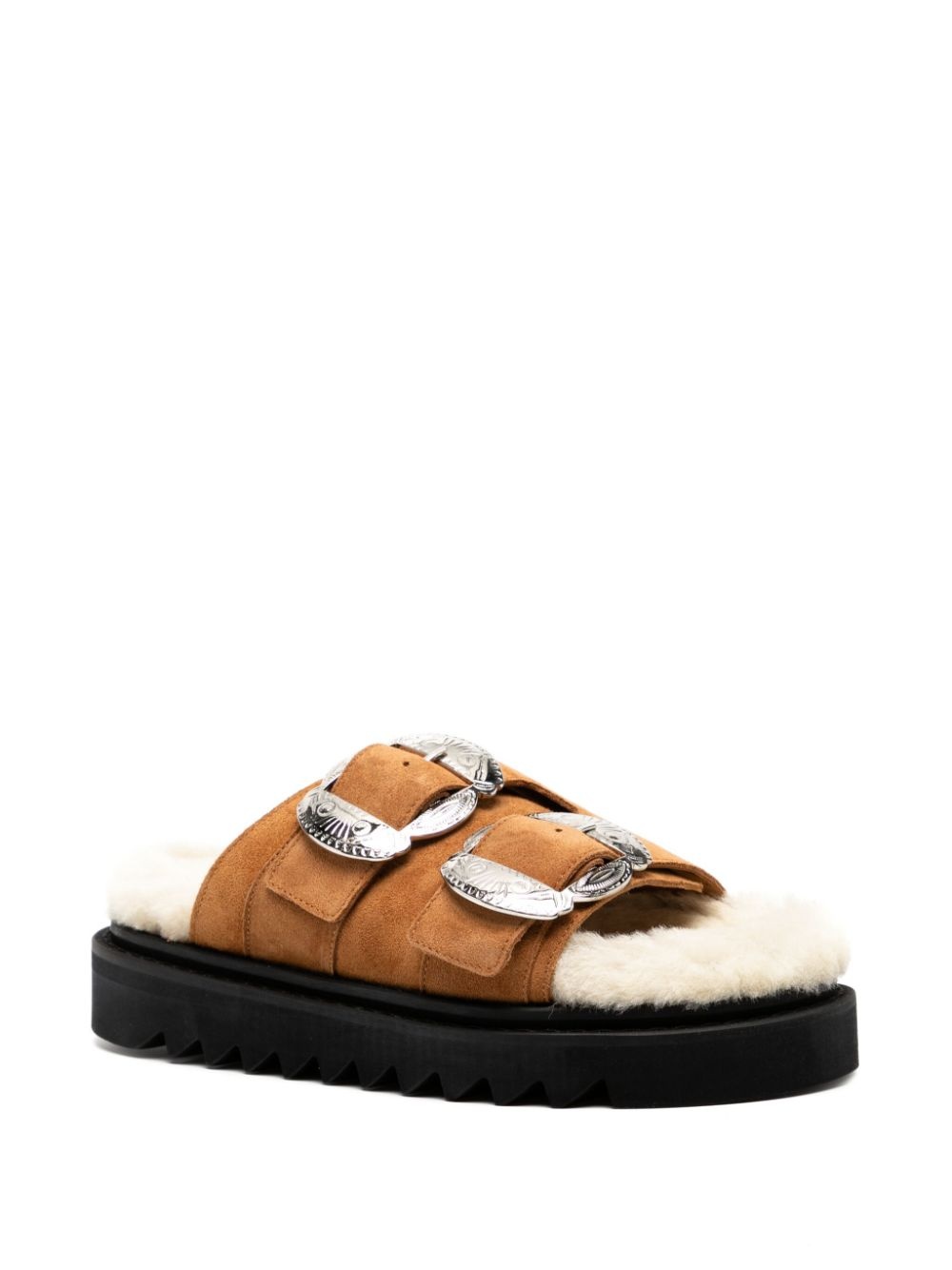 buckled sandals - 2