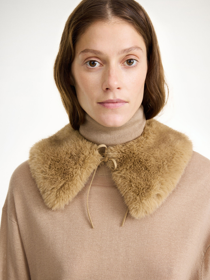 BY MALENE BIRGER Cowie faux fur collar outlook
