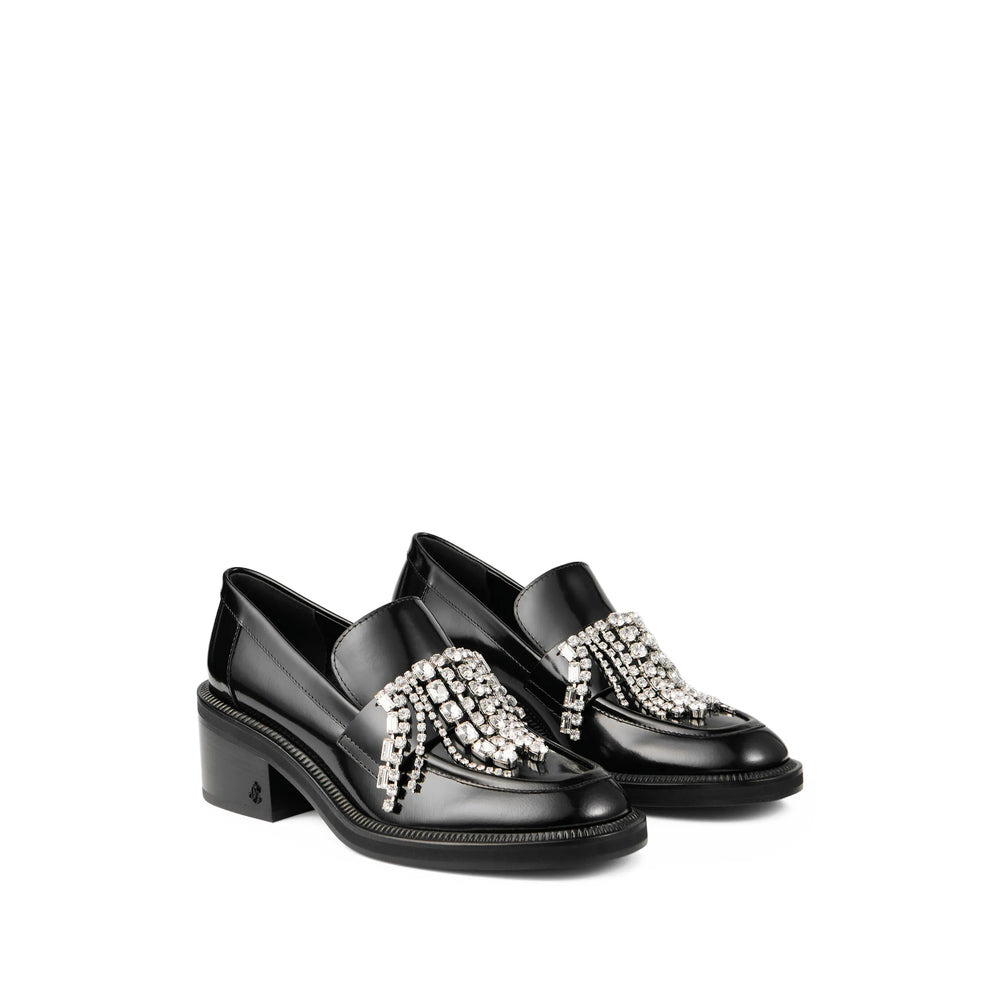 Jimmy Choo Black Loafers Women - 4