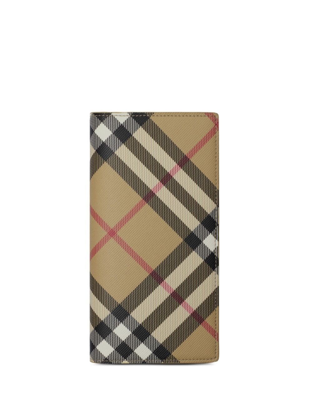 check-pattern bi-fold wallet - 1