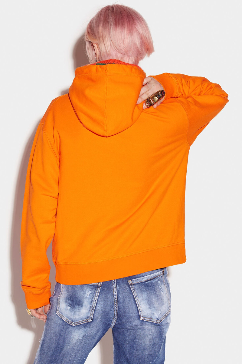 DSQUARED2 TECHNICOLOUR HOODIE outlook