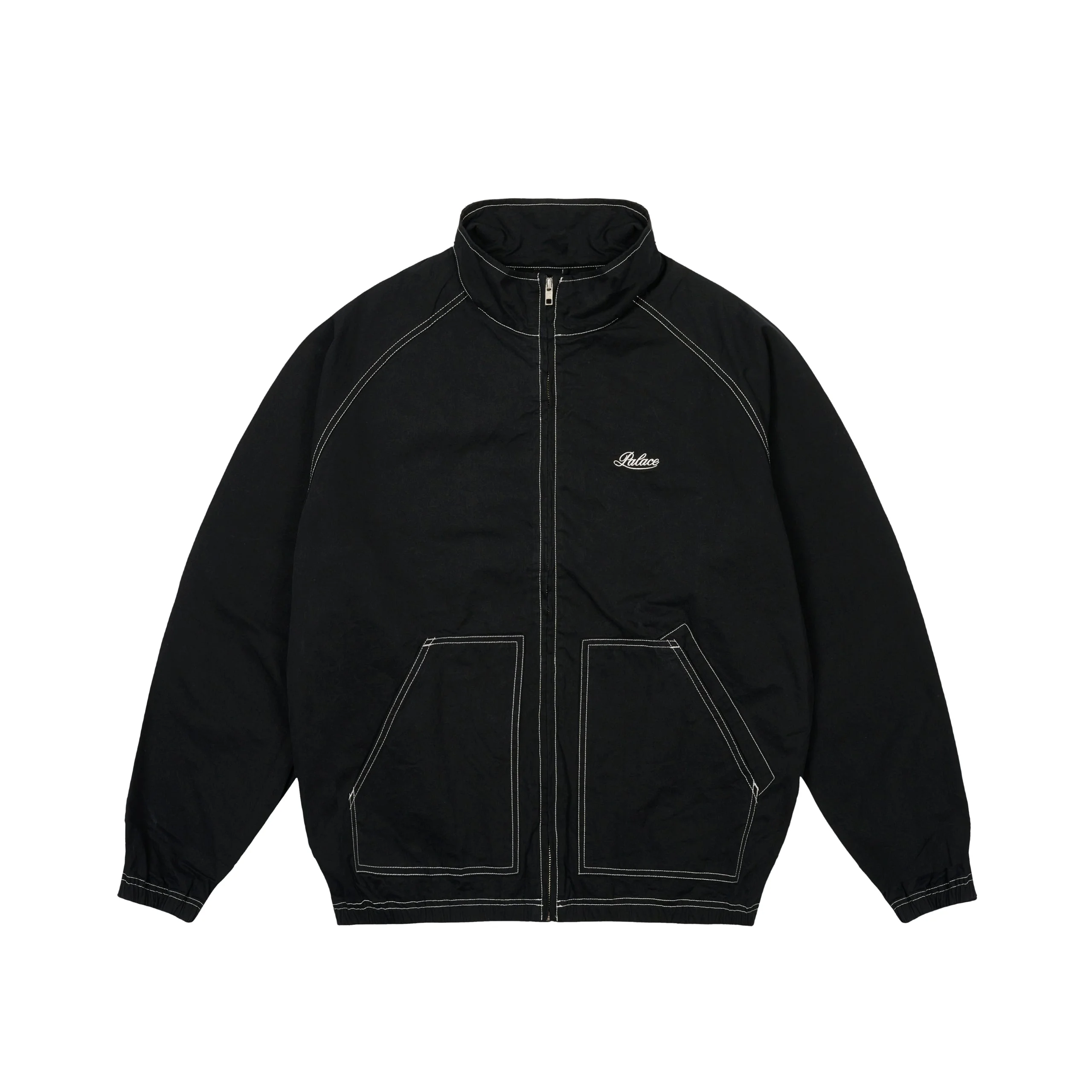 RINSED JACKET BLACK - 1