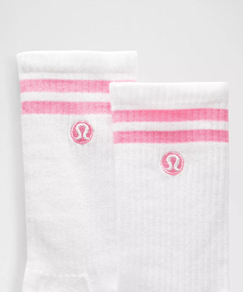 lululemon Unisex Daily Essential Crew Socks *Stripe outlook