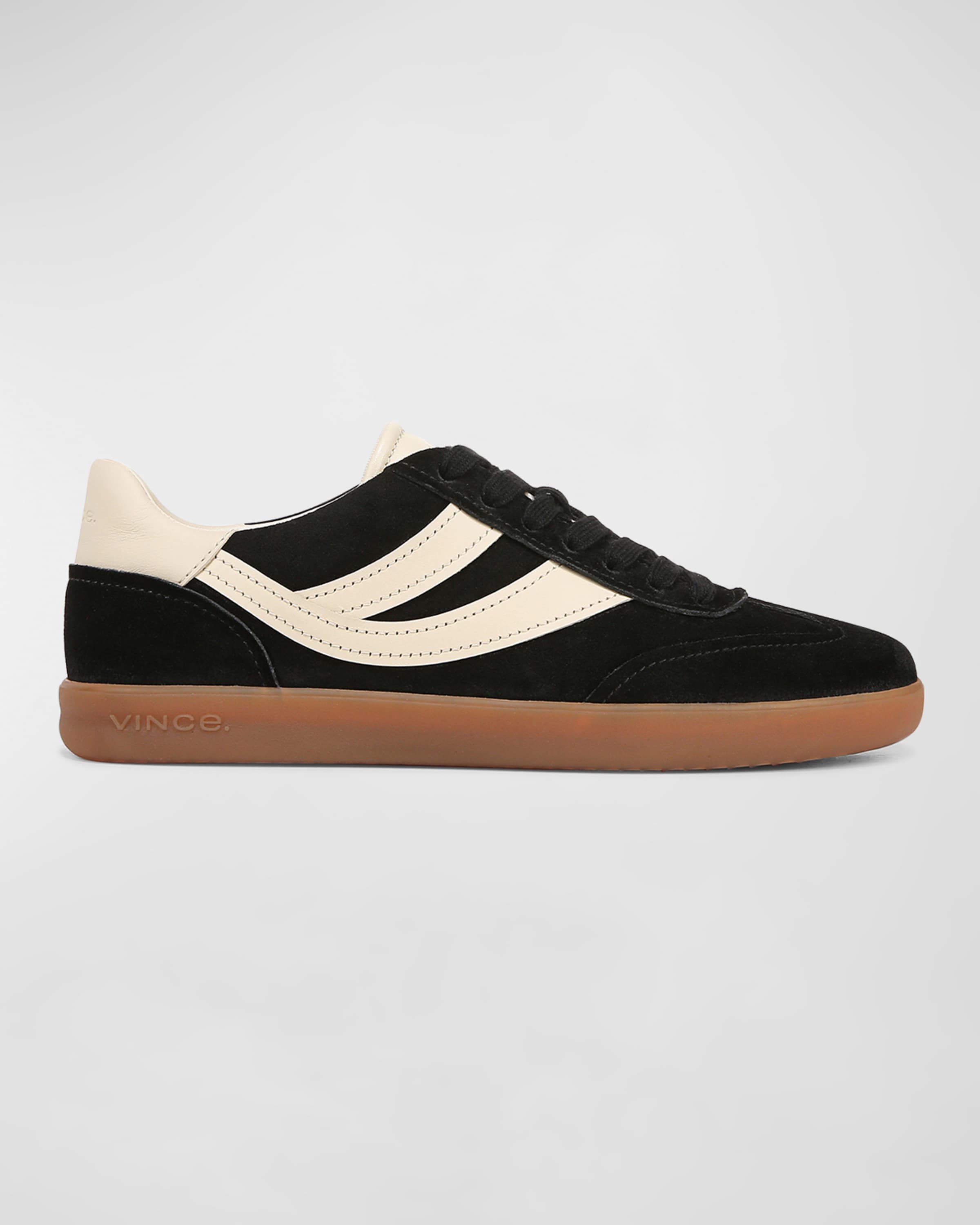 Oasis Bicolor Leather Retro Sneakers - 1