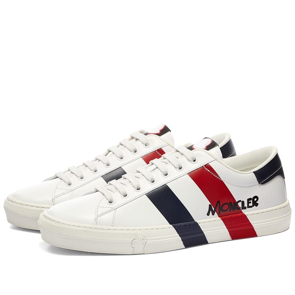 Moncler Montpellier Tricolour Stripe Sneaker - 1