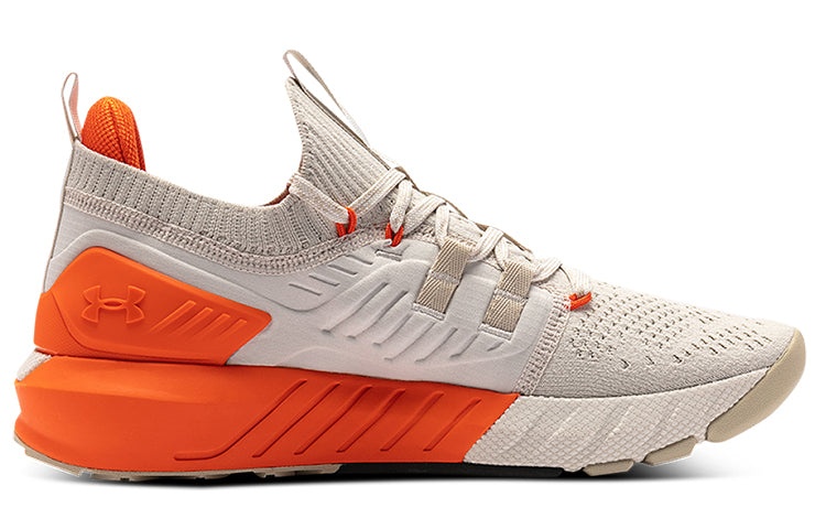 Under Armour Project Rock 3 'Summit White Rogue Orange' 3023004-111 - 2