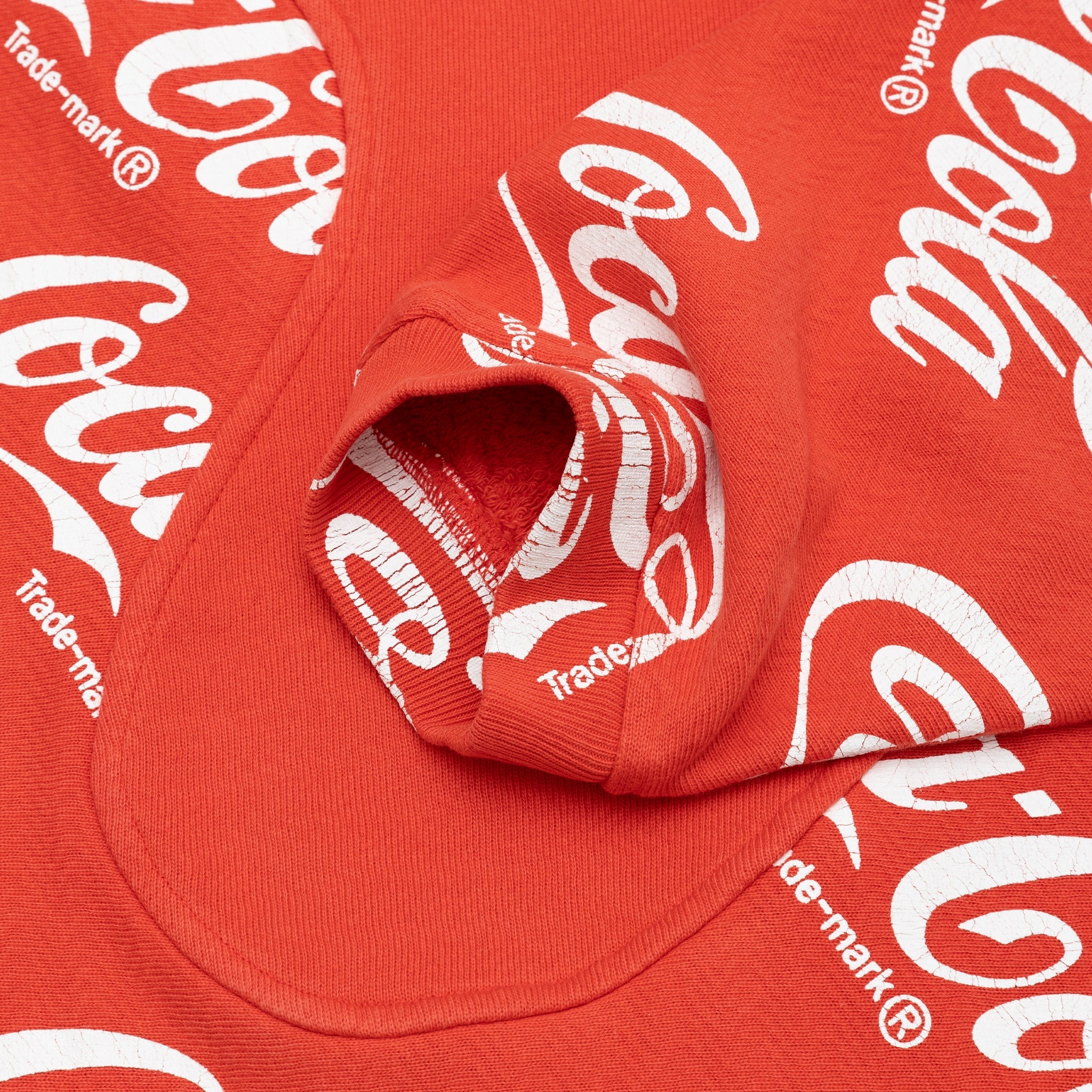 COCA COLA SWIRL KNIT HOODIE - 3