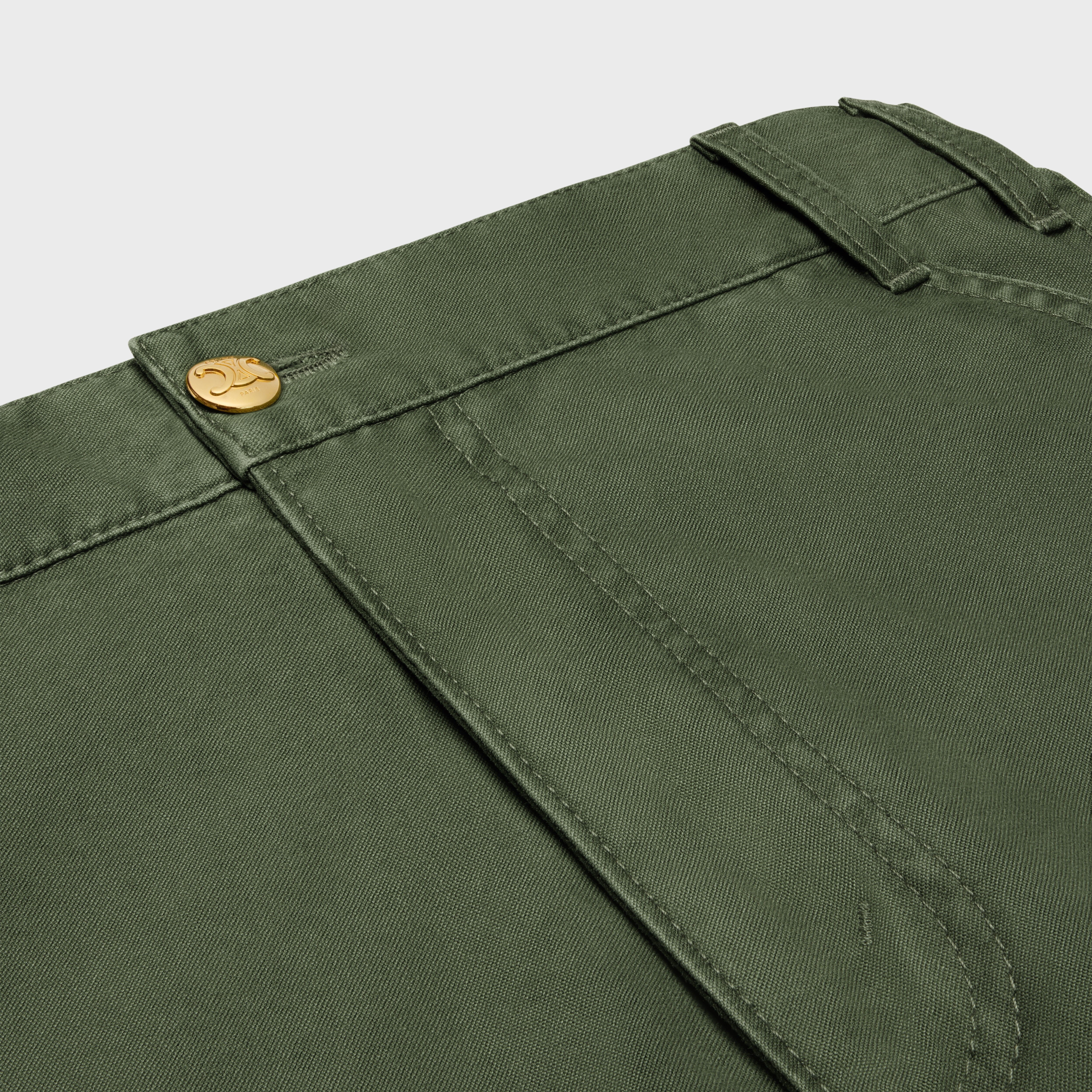 cargo shorts in cotton - 3