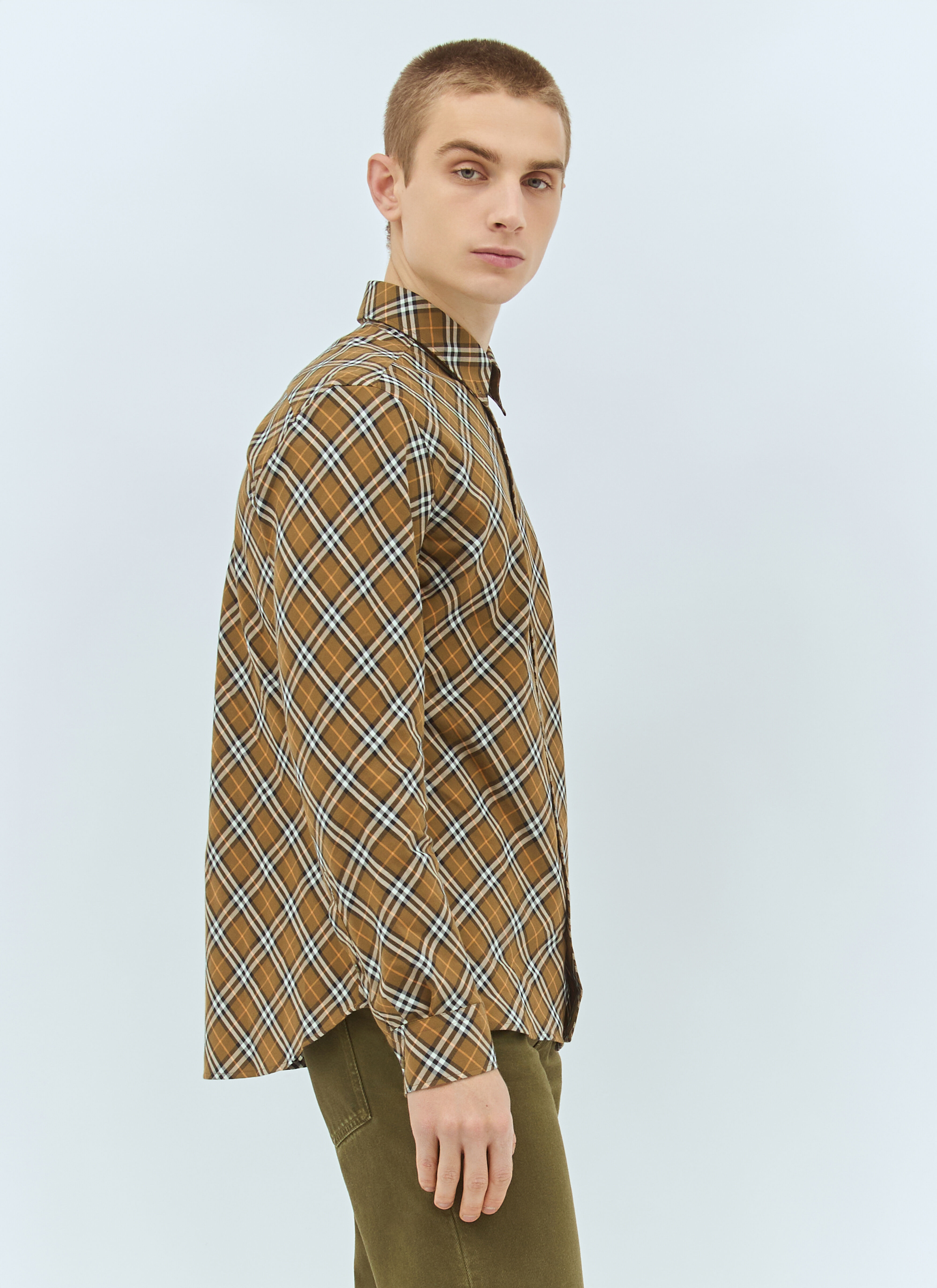 Check Cotton Shirt - 3