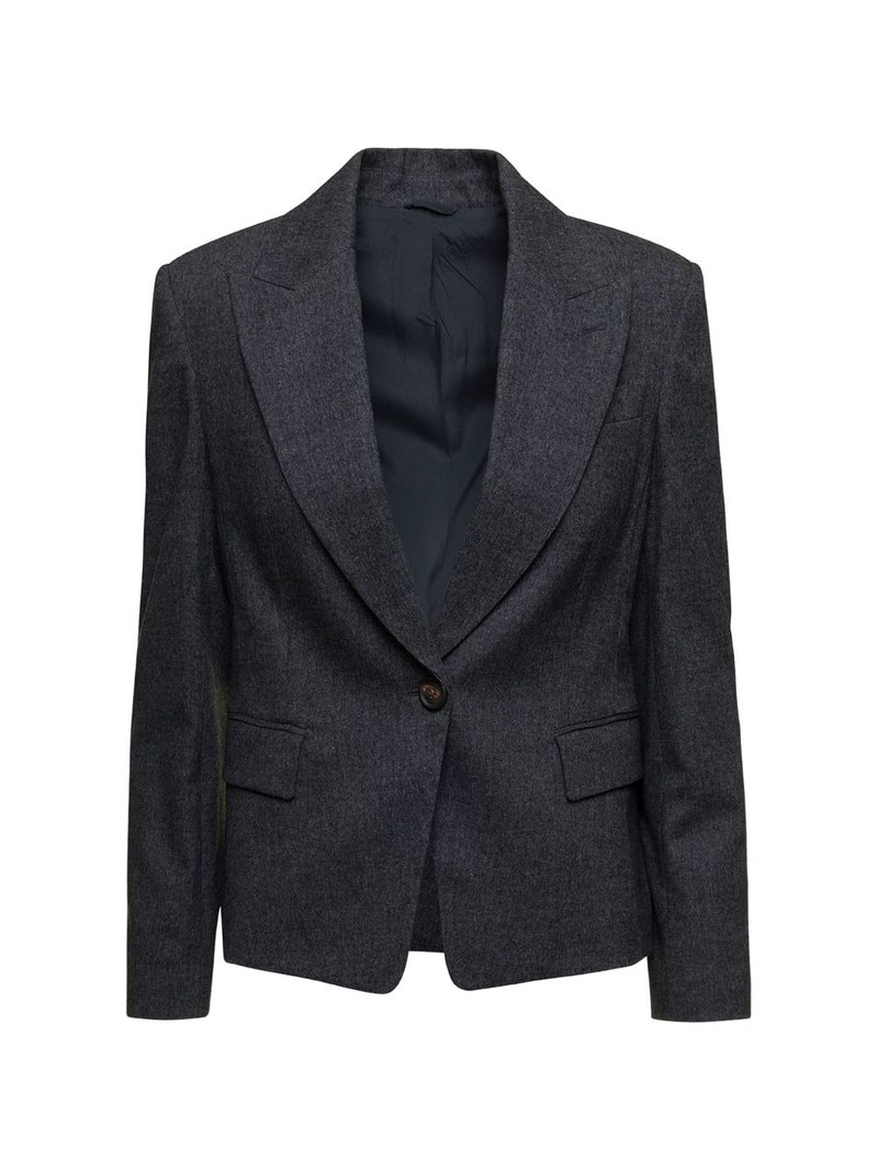 tailored single-breasted blazer 1