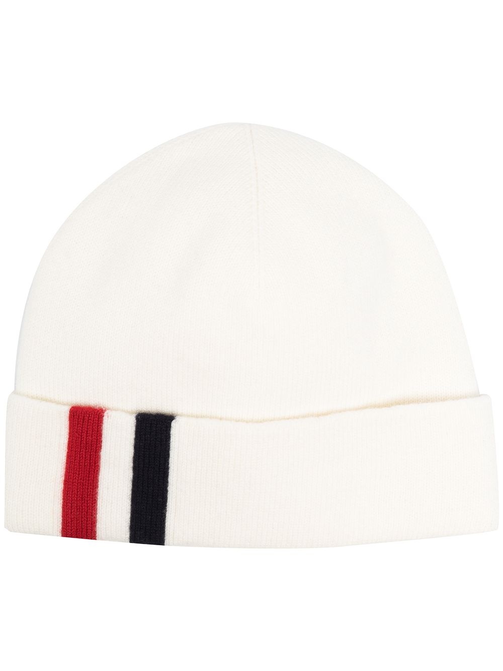 stripe detail merino beanie - 1