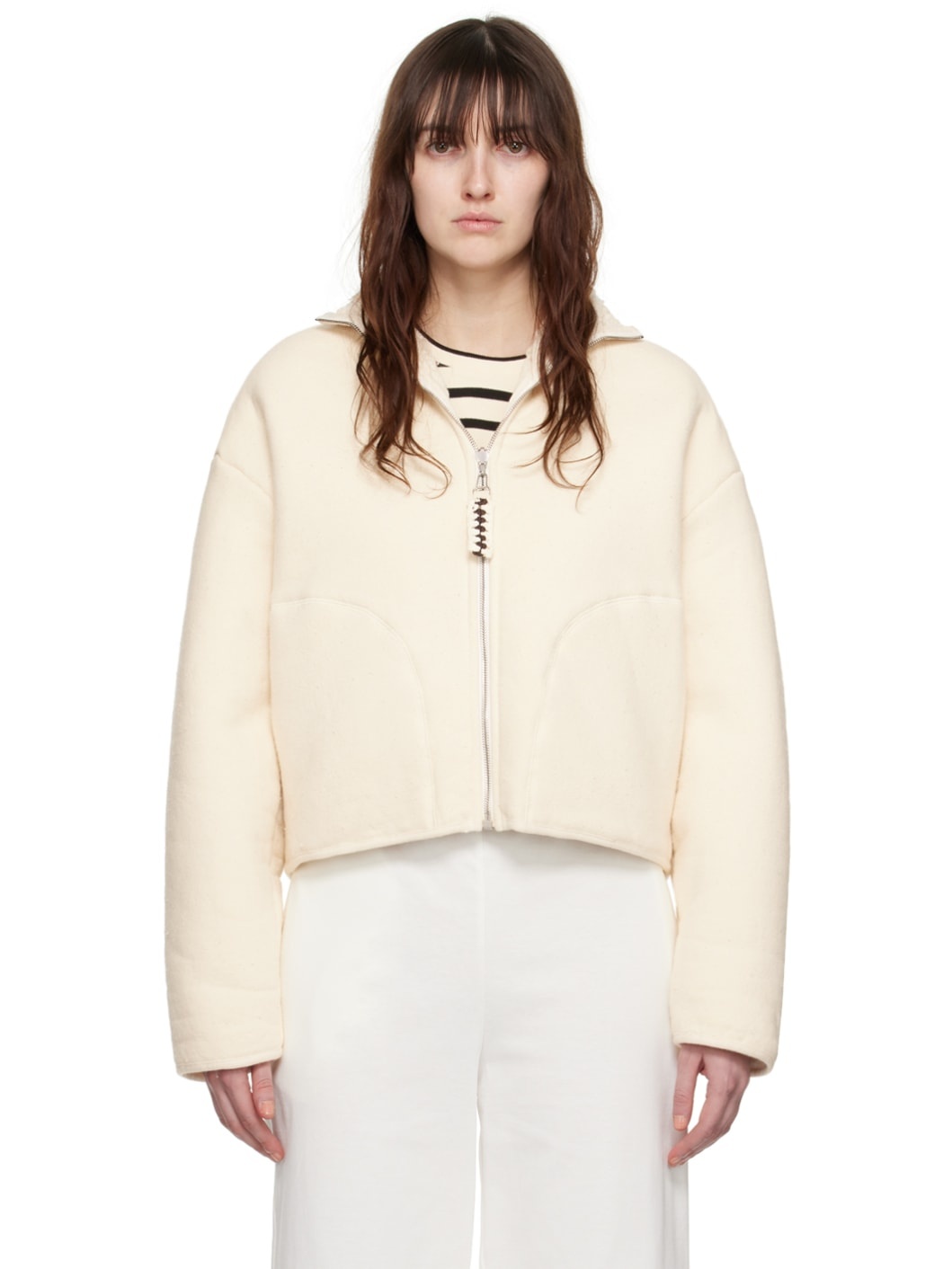 Off-White Stand Collar Jacket - 1