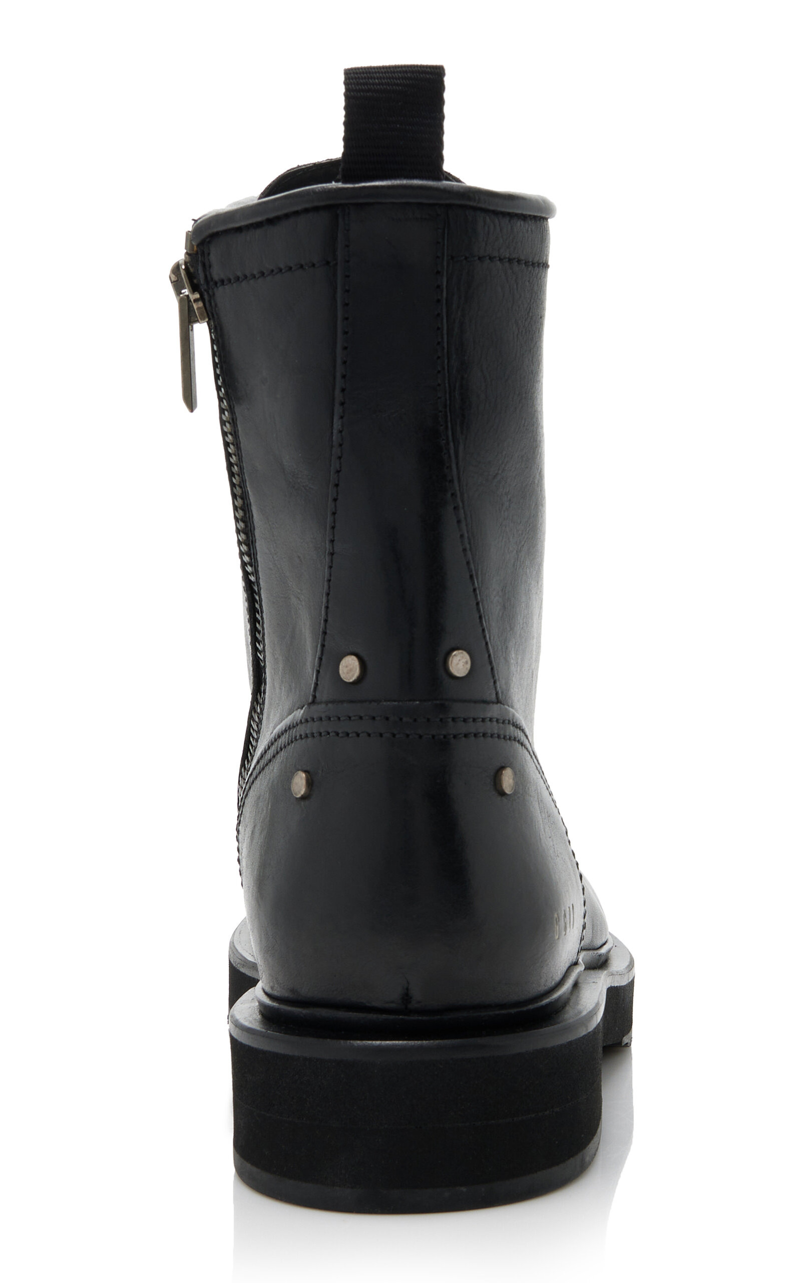 Combat Leather Boots black - 5