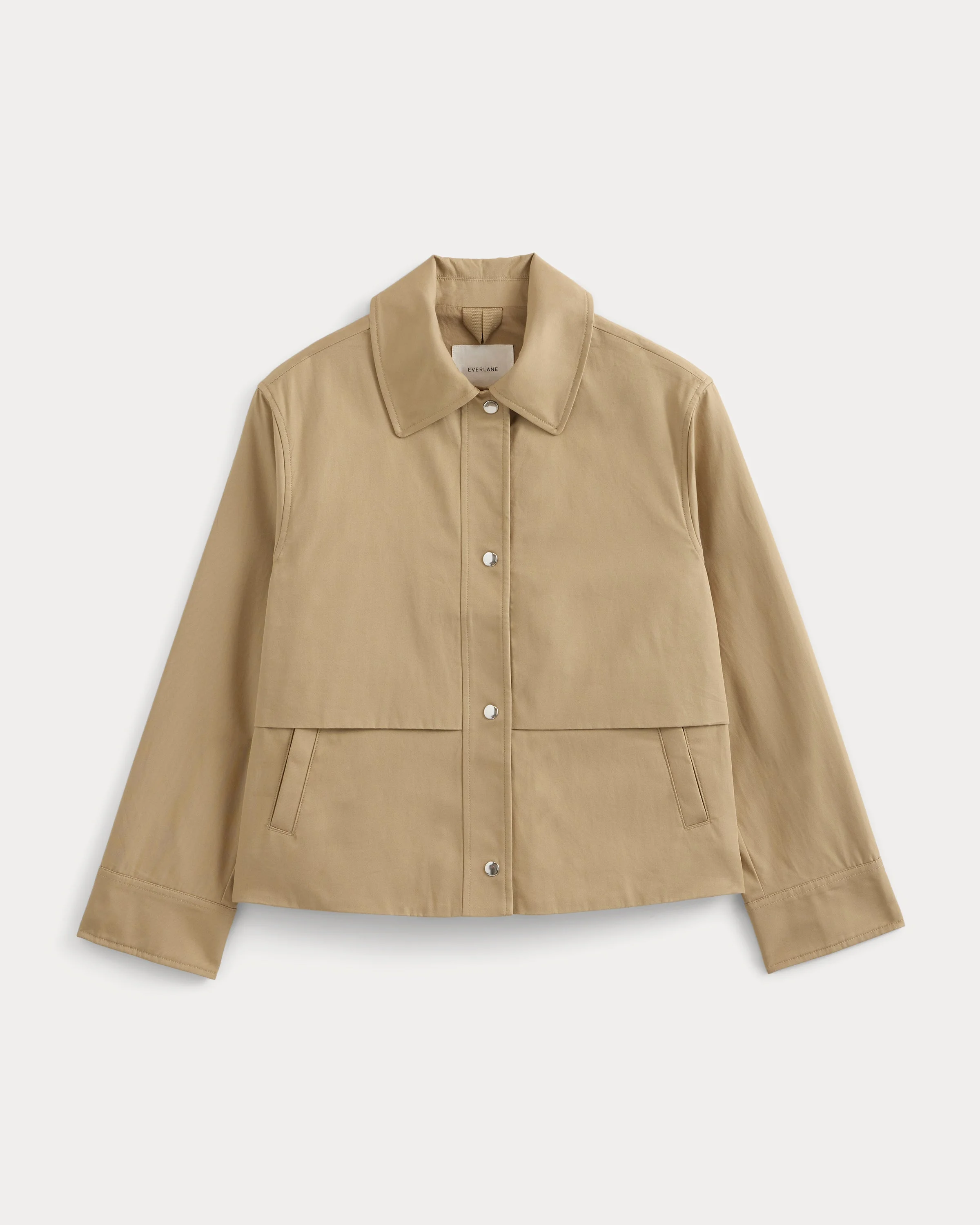 ORGANIC COTTON TWILL FIELD JACKET - 1