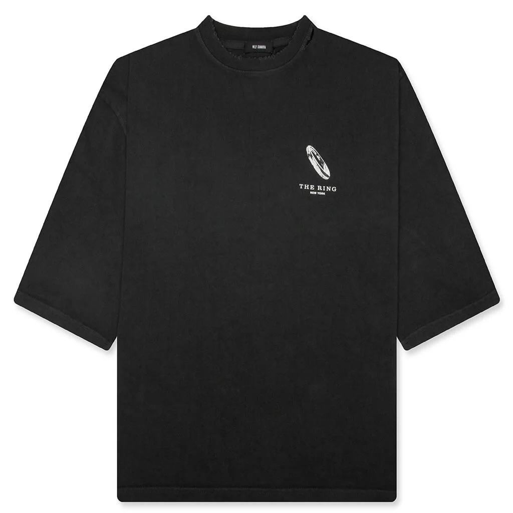 THE RING BUFFALO TEE - PIRATE BLACK - 1