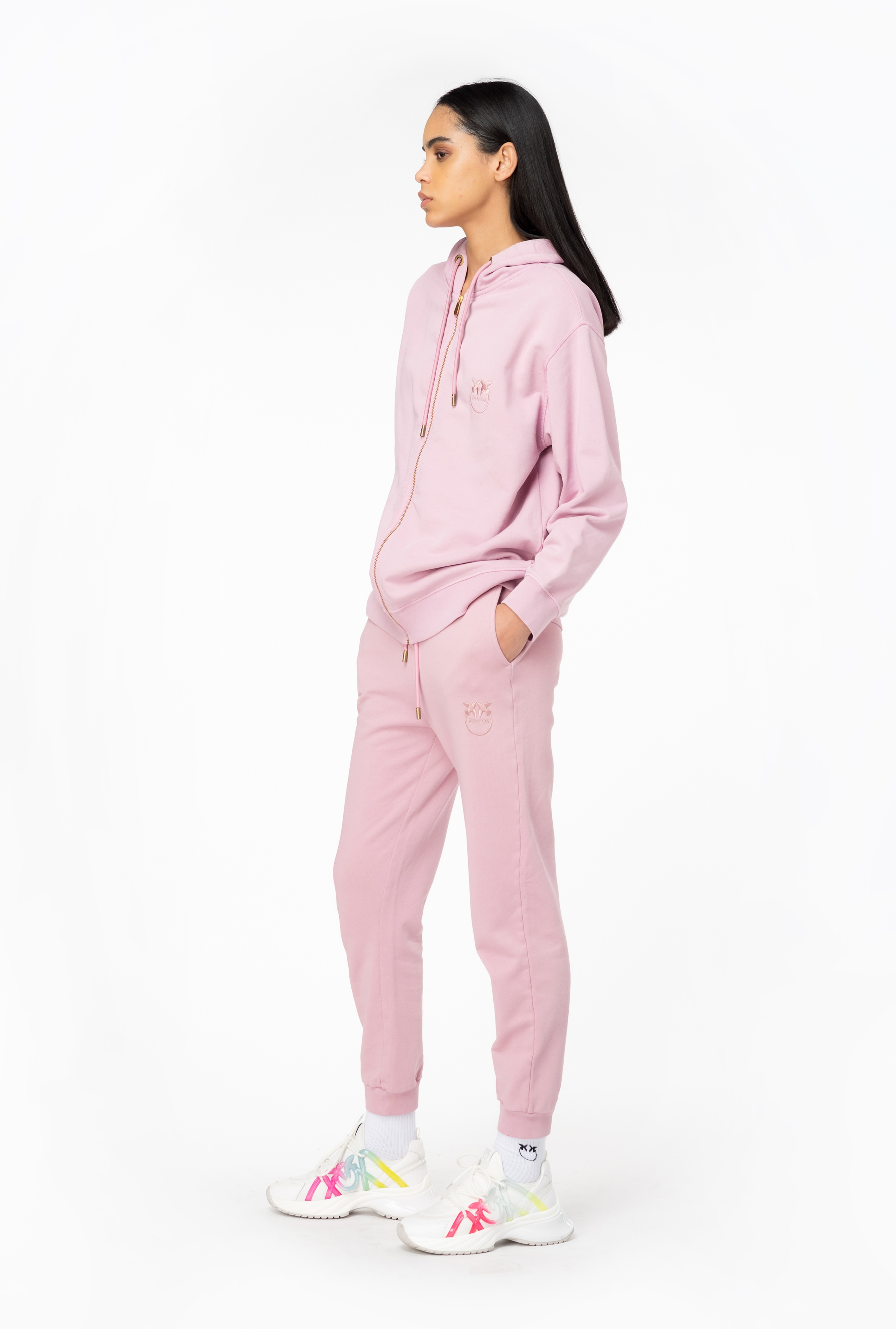 OLD-WASH JOGGERS WITH EMBROIDERY - 3