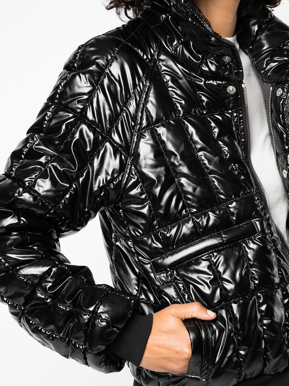 quilted padded jacket - 5