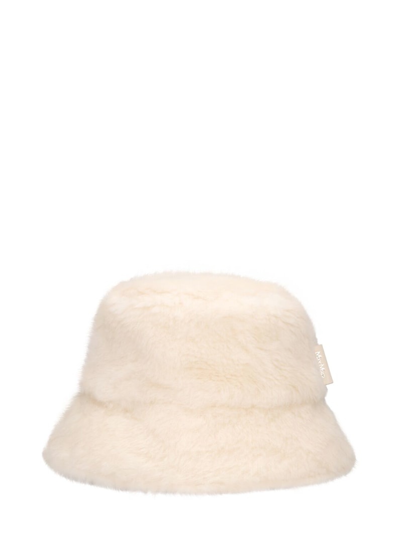 Figura alpaca & wool teddy bucket hat - 1