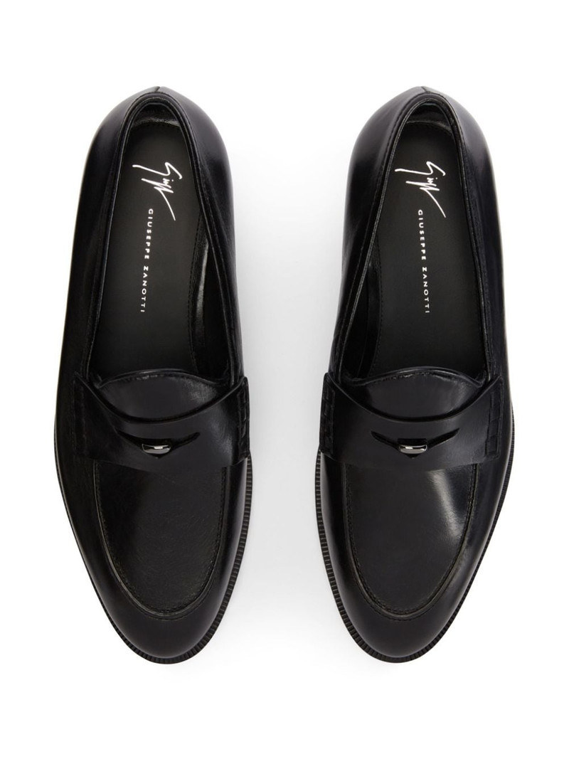Archiel penny-slot leather loafers 4
