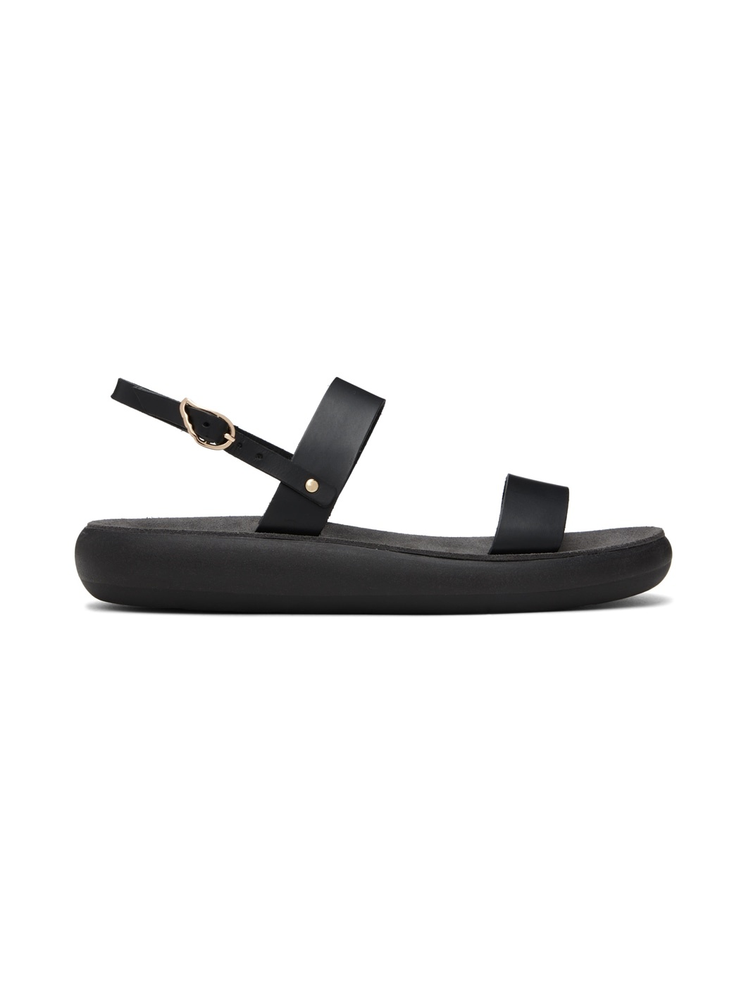 Black Clio Comfort Sandals - 1