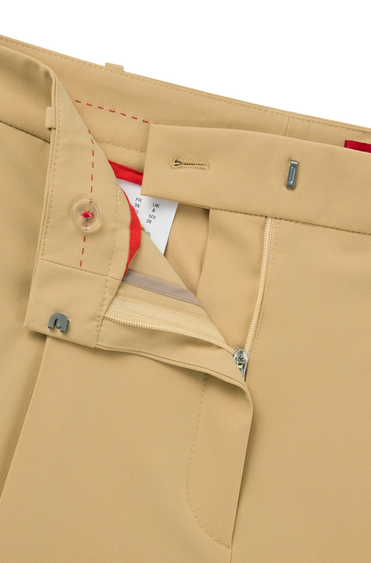 RELAXED-FIT CARGO TROUSERS IN STRETCH FABRIC - 6
