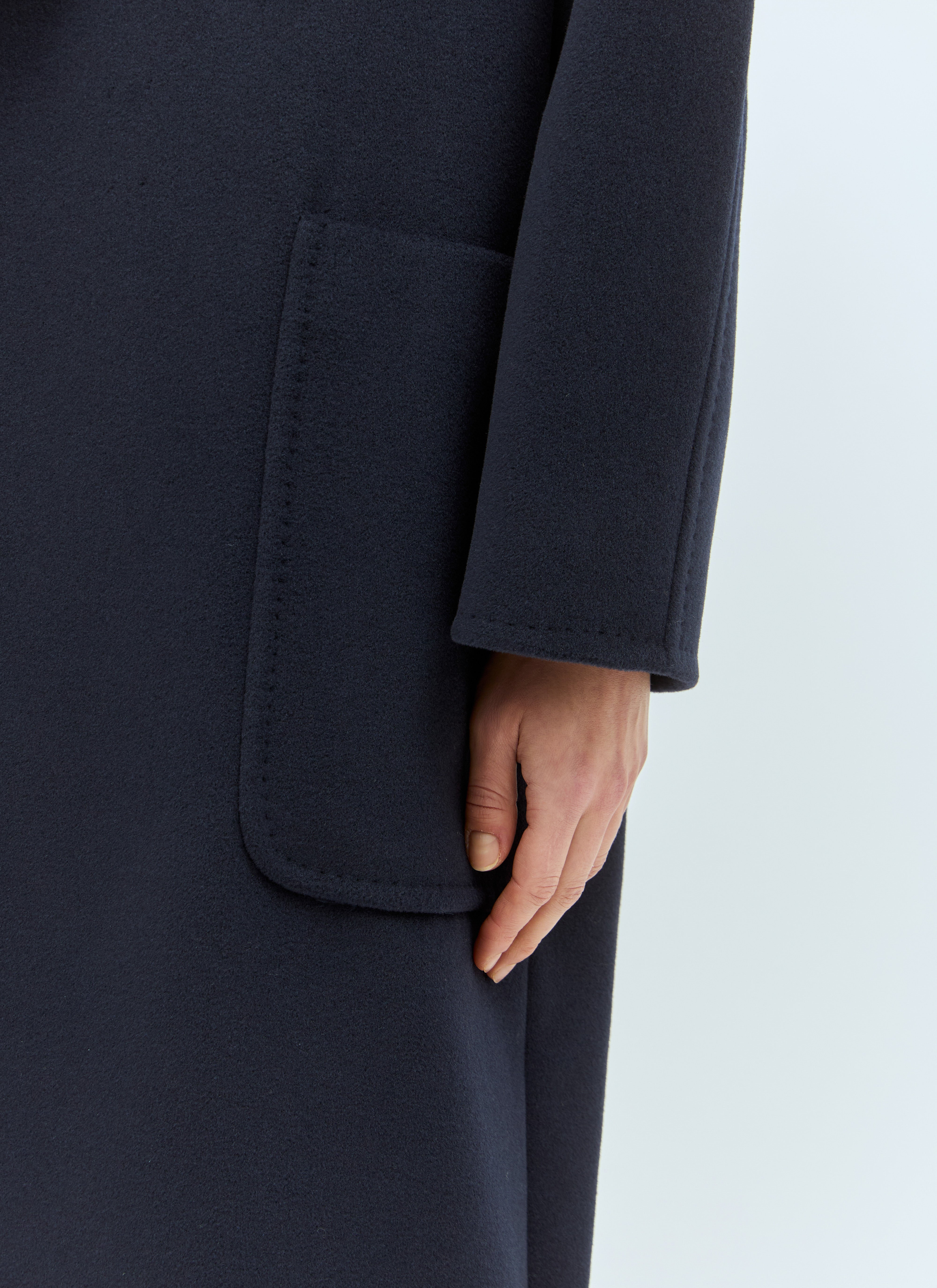 Max Mara Women Wool And Cashmere Robe Coat - 6