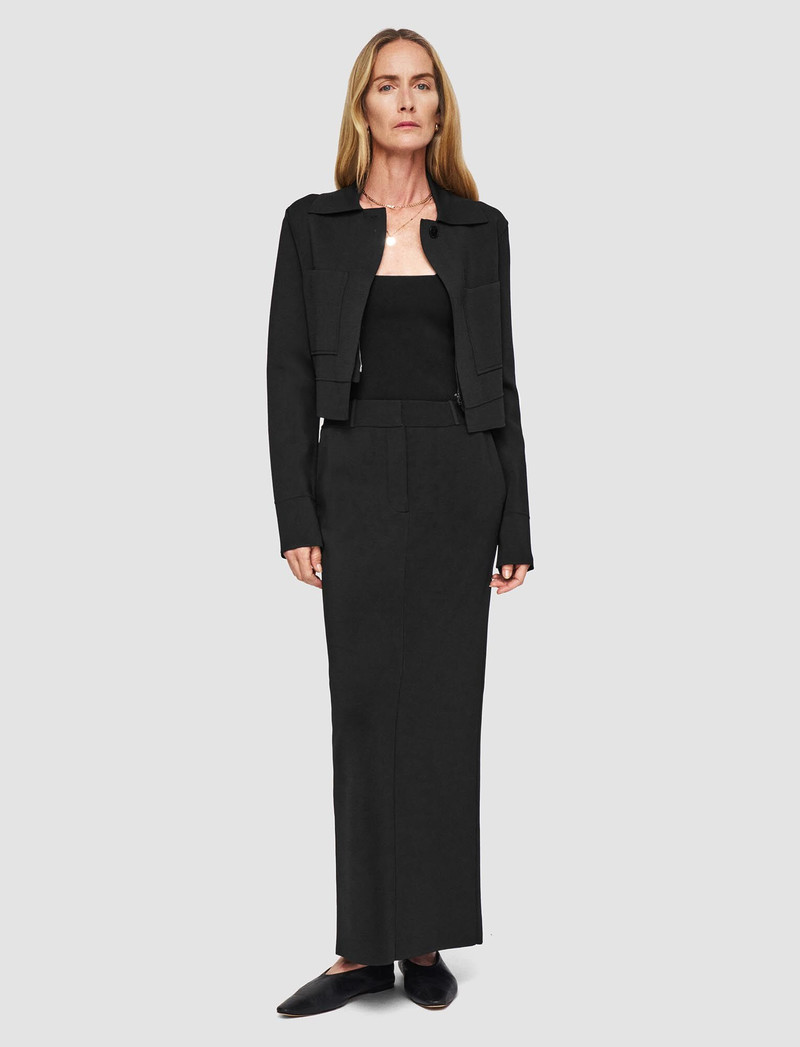 JOSEPH Milano Knit Stretch Zip Jacket outlook